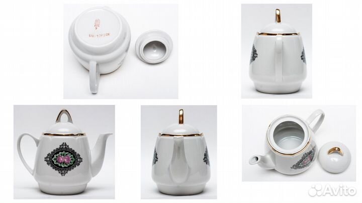 Сервиз чайный Айя часть Рига RPR фарфор СССР