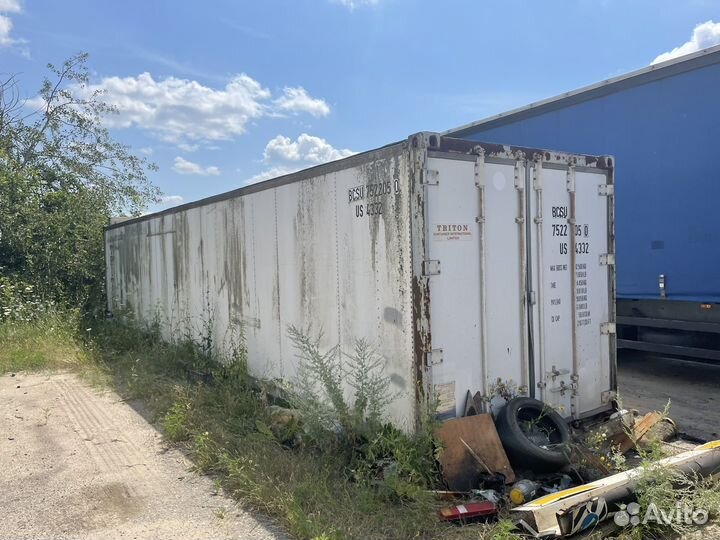 Рефконтейнер 40 футов carrier