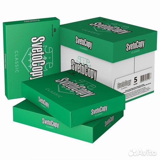 Бумага офисная А4, Svetocopy Classic