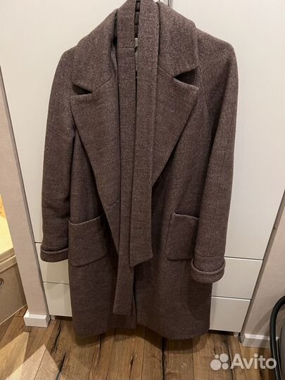 Пальто женское демисезонное шерсть кашемир