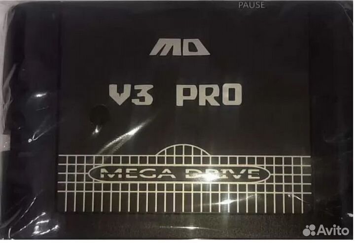 16bit MD V3 PRO картридер - флеш картридж для Sega