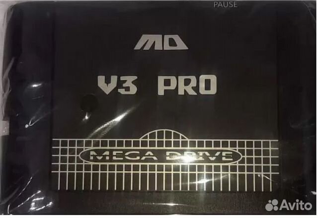 16bit MD V3 PRO картридер - флеш картридж для Sega