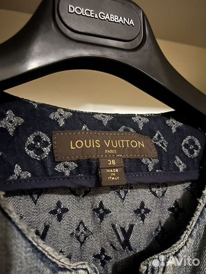 Джинсовое платье Louis Vuitton оригинал