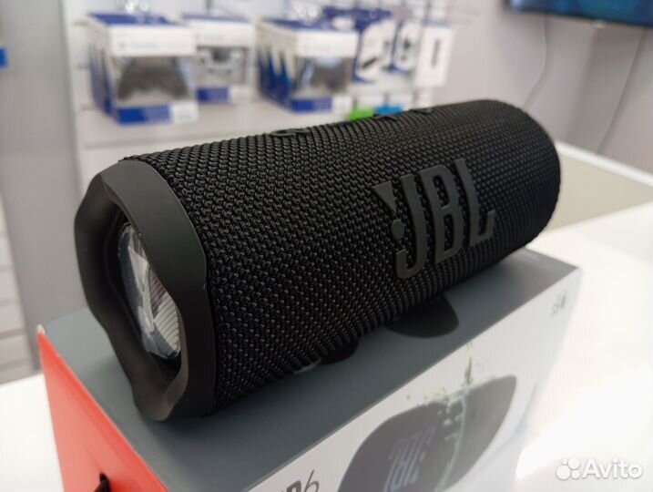 Колонка JBL Flip 6 Чёрная (Новая) аналог