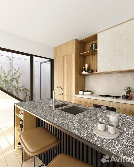 Столешница из терраццо под заказ / Гарантия