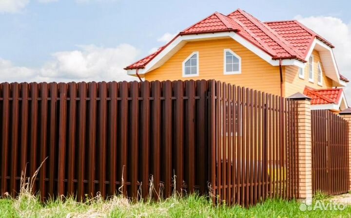 Забор металлический профессионально качественно