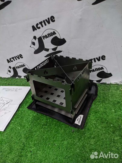 Печка - щепочница Следопыт