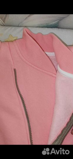 Комбинезон с начесом для девочки