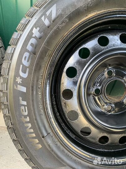 Колеса в сборе зимние Hankook winter IZ 215/65R16