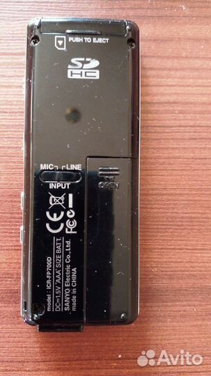 Диктофон Sanyo