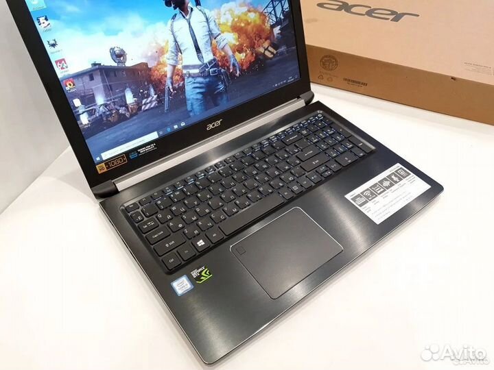 Acer Gaming i5-7300H 8Gb DDR4 GTX 1050 SSD+1000