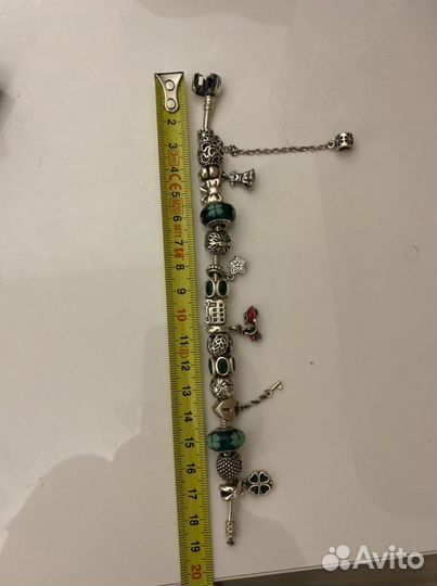 Браслет и шармы пандора