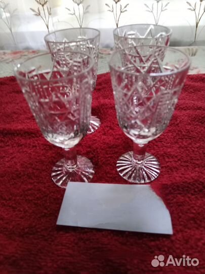 Хрустальные фужеры
