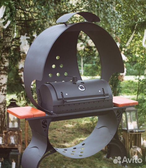 Мангал-коптильня мк-1