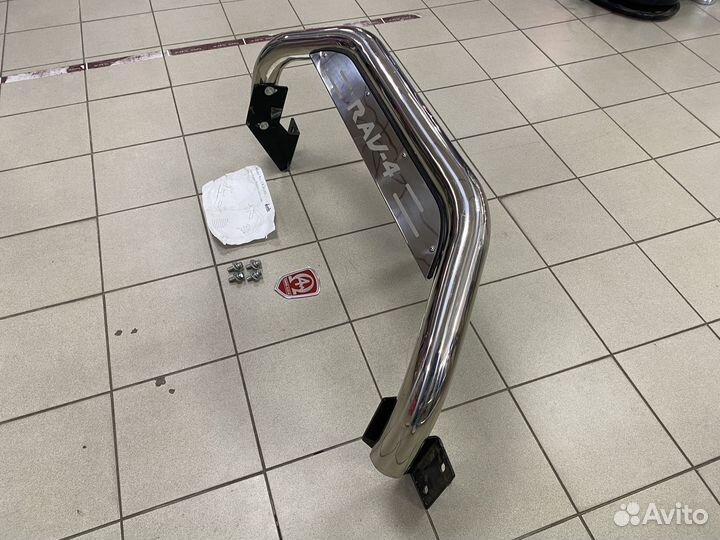 Защита заднего бампера Toyota Rav-4 2006