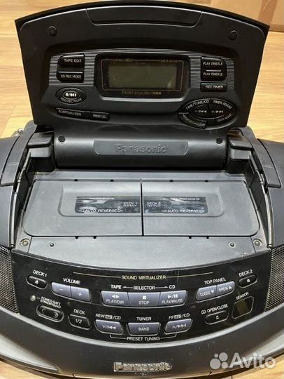 Panasonic магнитофон радио CD без пульта