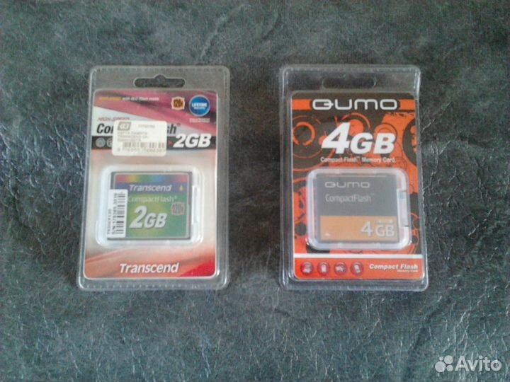 Продам карты памяти CF 4GB b 2GB