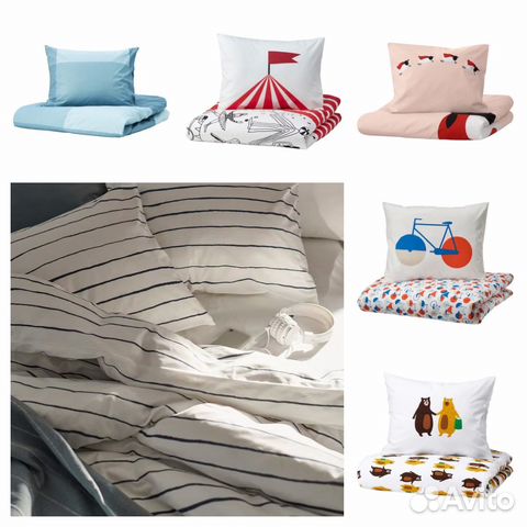 Постельное белье IKEA в ассортименте