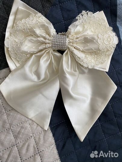 Бант на выписку, повязка на конверт