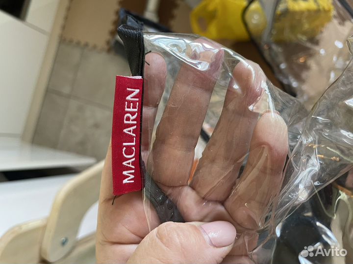 Дождевик на прогулочную коляску maclaren