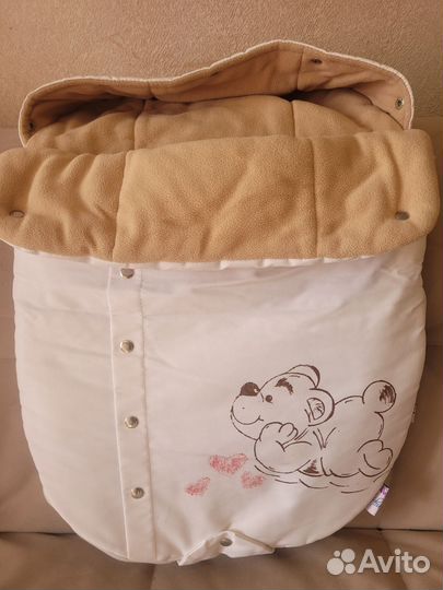 Зимний конверт в коляску