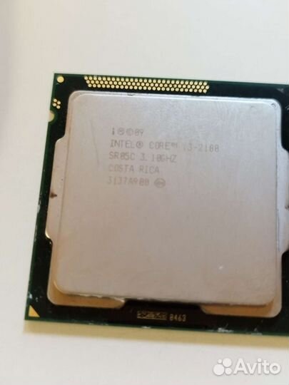 Процессор intel core i3-2100