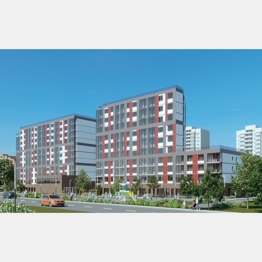 1-к. квартира, 34 м², 7/11 эт.