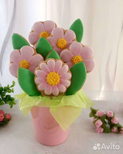 Пряники на День учителя, пряничные домики