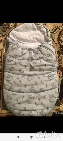 Конверт в коляску демисезонный