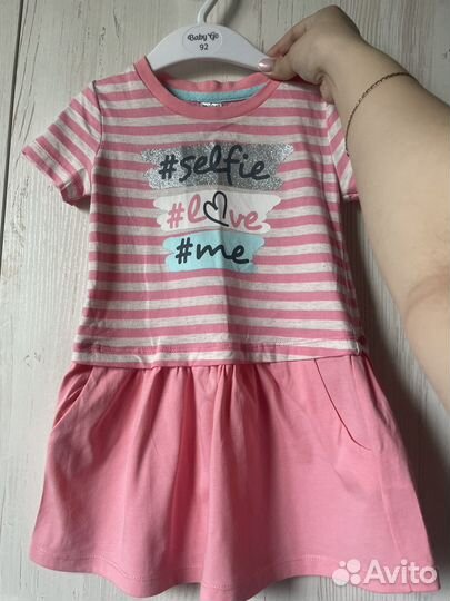Вещи пакетом для девочки 86-92р