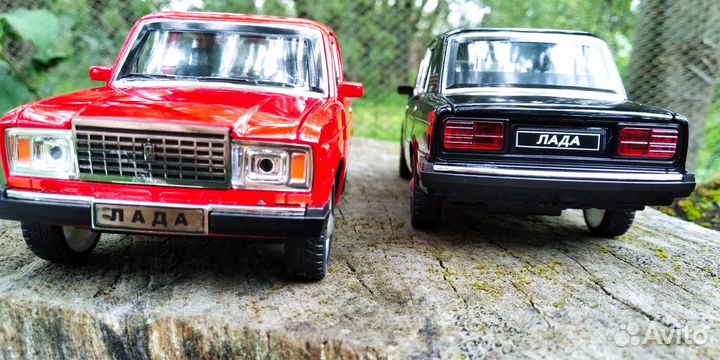 Жигули /Ваз 2107/металлическая/свет