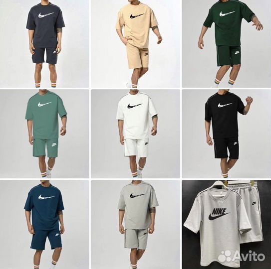 Мужской костюм Nike с шортами