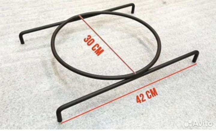 Подставка под казан, кочерга, совок