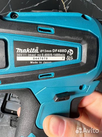 Шуруповерт мощный ударный Makita