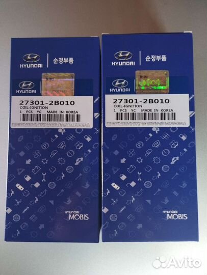 Катушка зажигания Solaris Kia rio Creta i30 Ceed