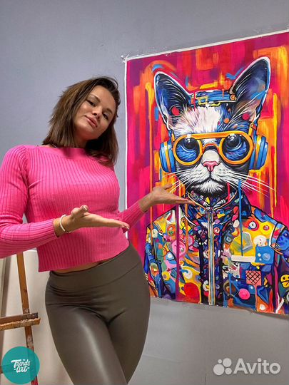 Картина в подарок девушке на день рождения