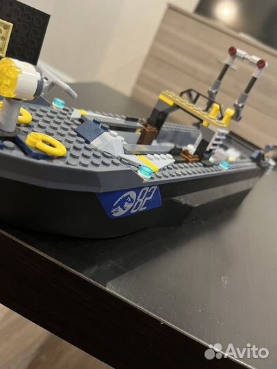 Корабль Лего Парк юрского периода