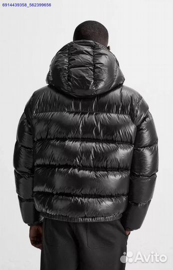 Пуховки Zara x Moncler глянцевый (Арт.78798)