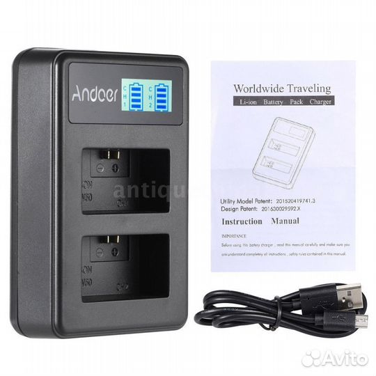 Зарядное устройство для Sony NP-FW50 A7/A6000/NEX