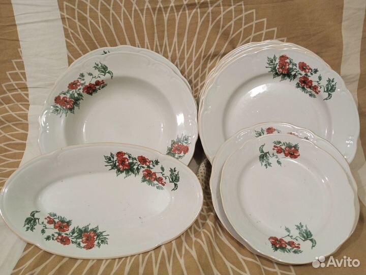 Набор тарелок СССР
