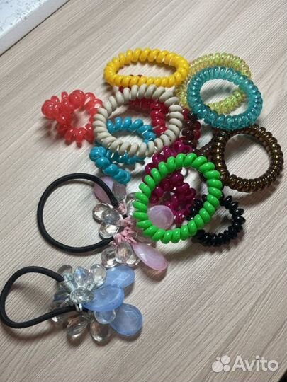 Резинки для волос комплектом