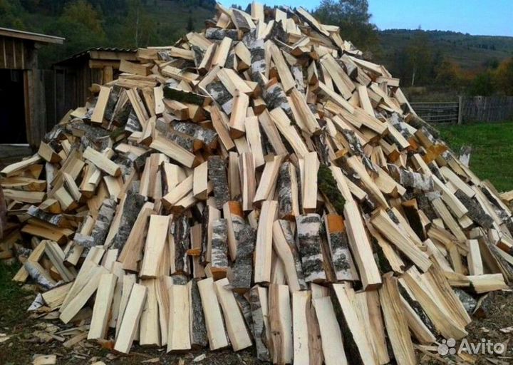 Дрова березовые колотые