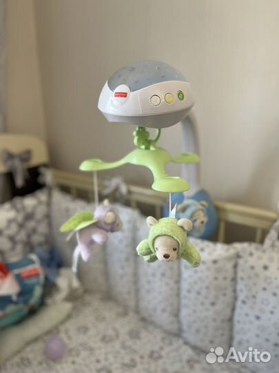 Мобиль на кроватку с проектором