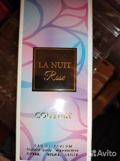 Парфюмерная вода La Nuit Rose Couture