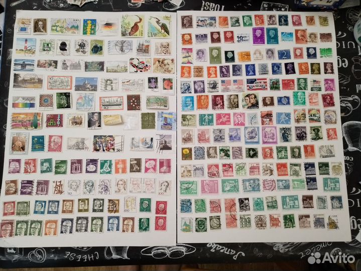 Почтовые марки стран мира (наборы)