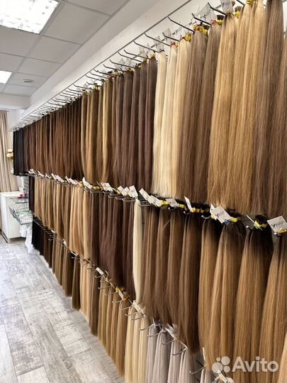 Волосы для наращивания натуральные