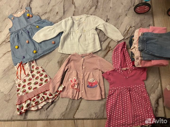 Вещи пакетом на девочку 86-92