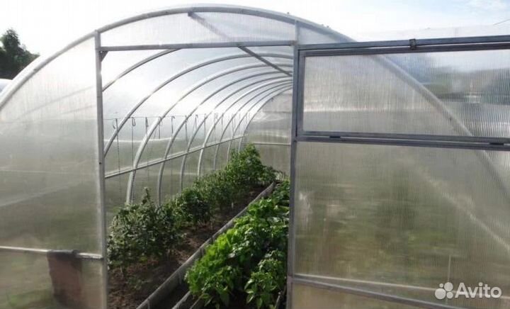 Оцинкованная теплица 4*3 