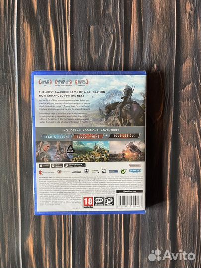 The witcher 3 complete edition ps5 (диск новый)