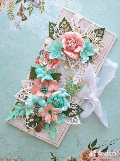 Открытка ручной работы